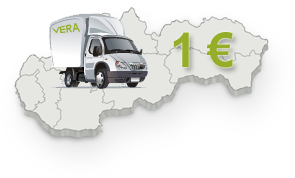 Doprava nábytku za jedno euro.