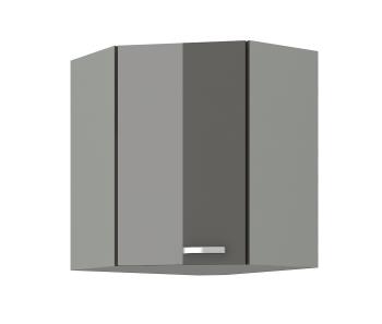 GREY rohová skrinka 58x58 GN-72 1F