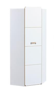 Rohová skriňa Lorento L14 biela