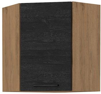 VIGO DARK rohová skrinka 60x60 GN-72 1F