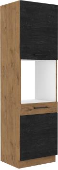 VIGO DARK skrinka na rúru 60 DP-210 2F