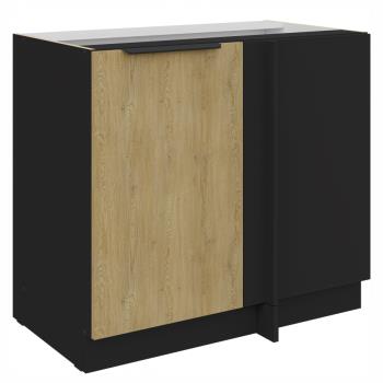 Cremona BL rohová skrinka 105 ND 1F BB