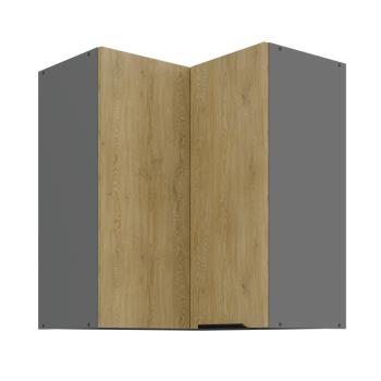 Cremona ANT horná rohová skrinka 60x60 GN-72 2F (90°)