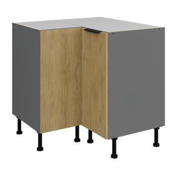Cremona ANT rohová skrinka 90x90 DN 2F BB