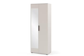 Skriňa so zrkadlom Bianco