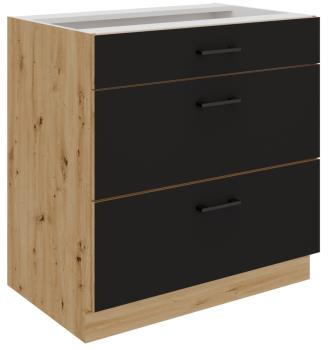 MODENA zásuvková skrinka 80 D 3S BB