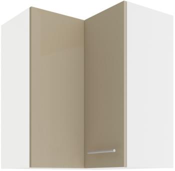 Lara Cappuccino horná rohová skrinka 60x60 GN-72 2F (90°)