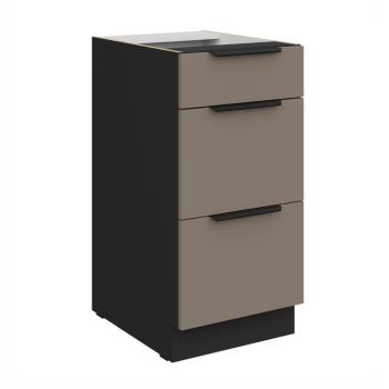 Aria BL zásuvková skrinka 40 D 3S BB