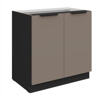 Aria BL dolná skrinka 80 D 2F BB