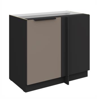 Aria BL rohová skrinka 105 ND 1F BB