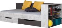 TABLO posteľ + regál TA12 A+B