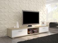 dub sonoma / biely lesk