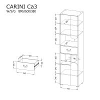 Regál Carini CA3 2