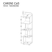 Regál Carini CA5 2