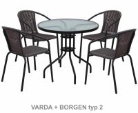 Jedálenský stôl Borgen TYP2 4