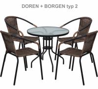 Jedálenský stôl Borgen TYP2 8