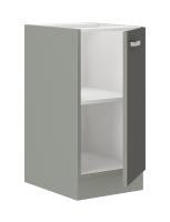 GREY dolná skrinka 40 D 1F BB 2