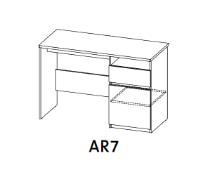 ARCA DUB písací stolík AR7 2