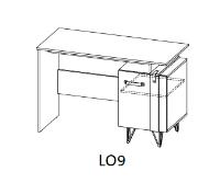 LOFTER písací stolík LO9 2