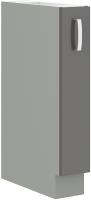 GREY dolná skrinka 15 D CARGO BB