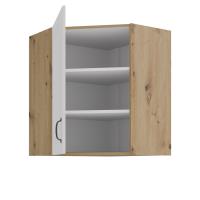 STILO WHAR horná rohová skrinka 60x60 GN-72 1F (45°) 2