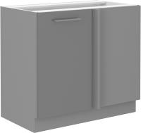GREY rohová skrinka 105 ND 1F BB