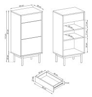 Botník Basic BGD54 2