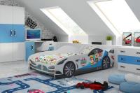 Detská posteľ Cars Patrola