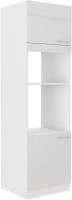 Lara White skrinka na rúru a mikrovlnku 60 DPM-210 2F