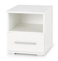Nočný stolík Lima SN-1-biela