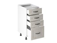 ROYAL dolná skrinka D40S4 2