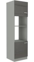 GREY skrinka na rúru a mikrovlnku 60 DPM-210 2F