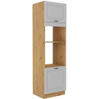 STILO WHAR skrinka na rúru a mikrovlnku 60 DPM-210 2F 1