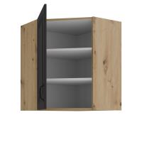 STILO GRAR horná rohová skrinka 60x60 GN-72 1F (45°) 2