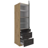 STILO GRAR vysoká skrinka 60 DKS-210 3S 1F 2