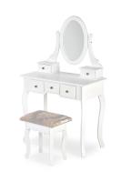 Toaletný stolík s taburetkou Sara 2