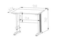 Stôl Optimal 16 2