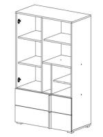 Regál Remo RM6 2