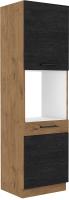 VIGO DARK skrinka na rúru 60 DP-210 2F