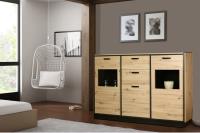 Komoda / vitrína KARIA 3D 2S 840 2