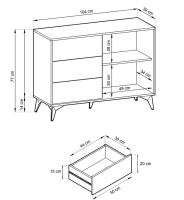 Komoda DIAMOND KSZ104 3