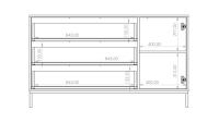 Komoda Landro K1D3SZ LR-02 5