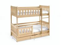 Detská poschodová posteľ Lila 7