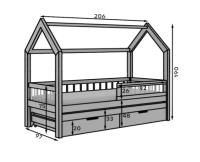 Rozmer 90x200 cm