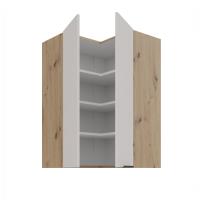 Solea horná rohová skrinka 60x60 GN-90 2F (90°) 2