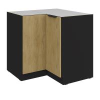 Cremona BL rohová skrinka 90x90 DN 2F BB