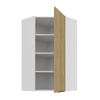 Cremona WH horná rohová skrinka 60x60 GN-108 1F (45°) 2