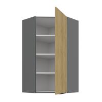 Cremona ANT horná rohová skrinka 60x60 GN-108 1F (45°) 2