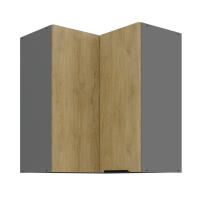 Cremona ANT horná rohová skrinka 60x60 GN-72 2F (90°)