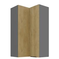 Cremona ANT horná rohová skrinka 60x60 GN-108 2F (90°) 1